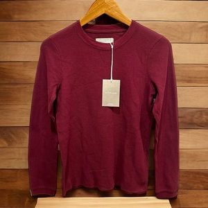 Everlane Top Marion size medium thermal shirt